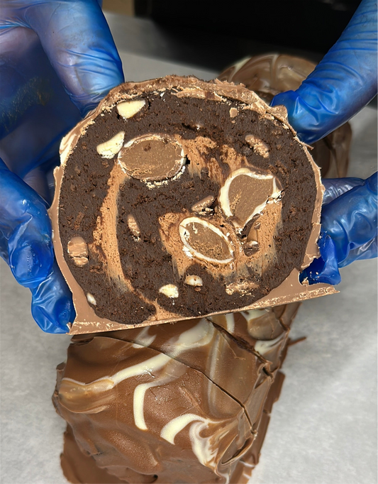 Guylian Brownie Roulade Slice