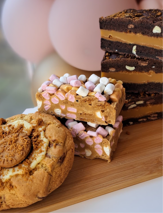 Biscoff Rocky Road